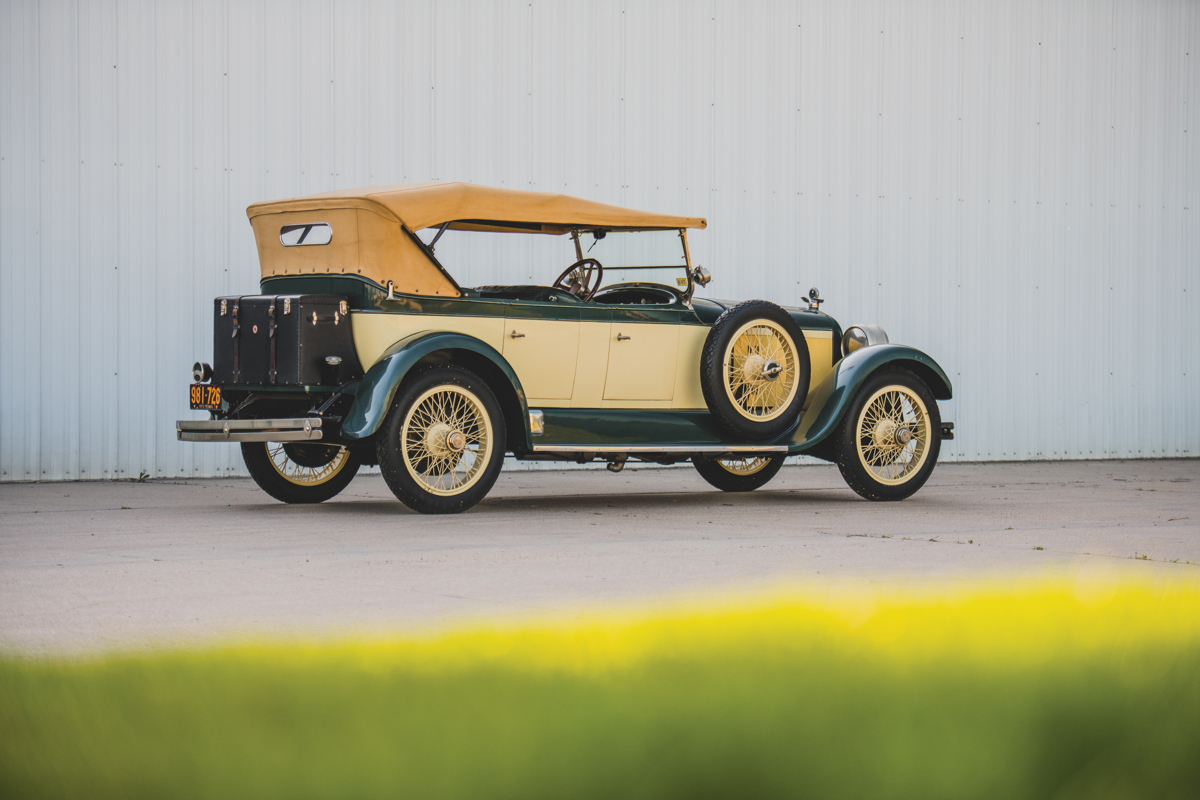 1925 Duesenberg Model A Four-Passenger Sport Phaeton by Millspaugh & Irish offered at RM Auctions’ Hershey live auction 2019